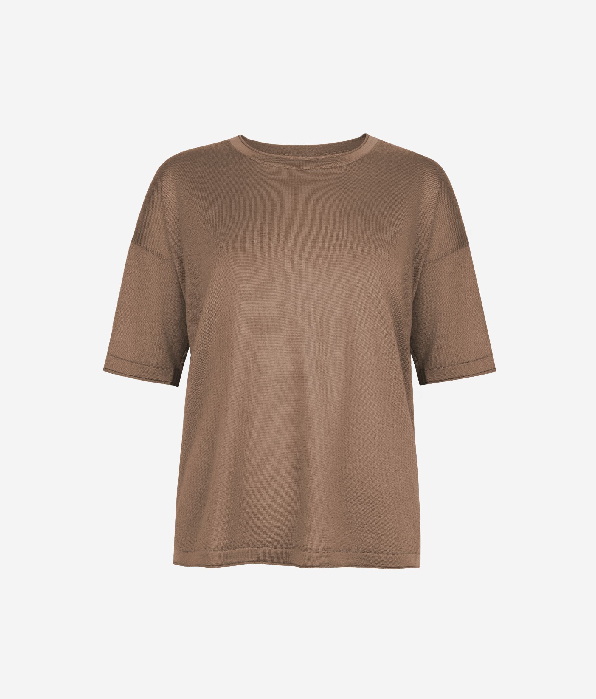 カシミヤ シルクファイン オーバーサイズ Tシャツ