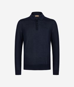 シルクファインカシミヤ ポロシャツ