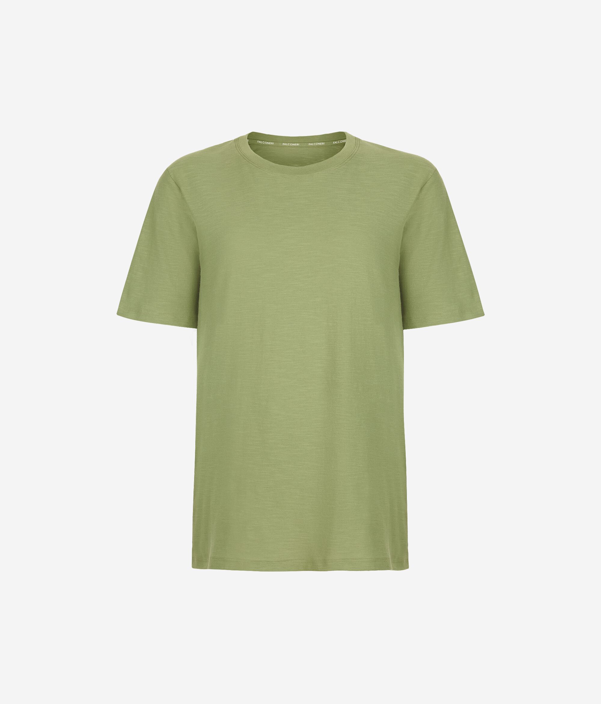コットン ショートスリーブ クルーネックTシャツ