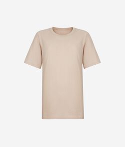 コットン ショートスリーブ クルーネックTシャツ