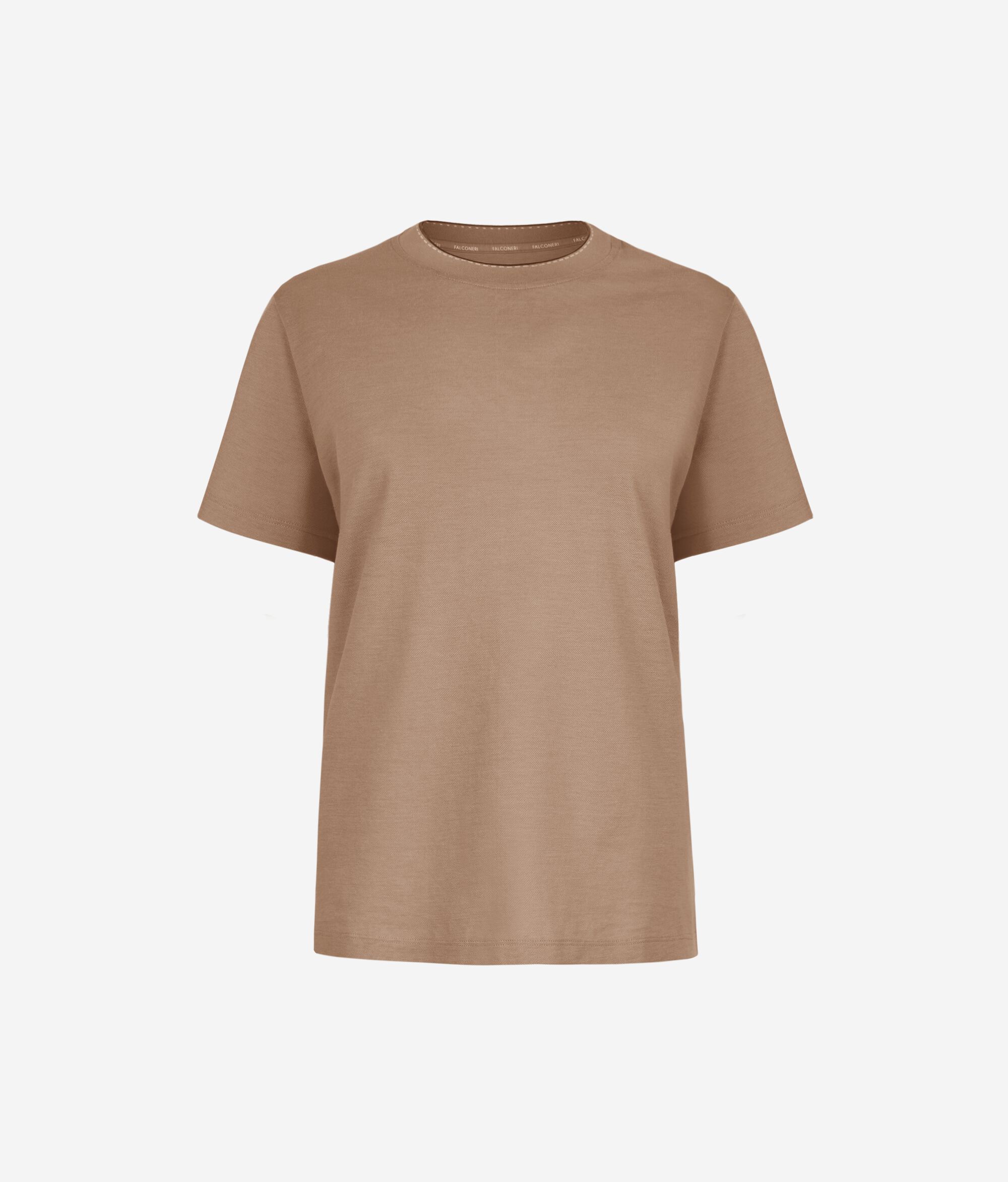 ニットカラー ピケ Tシャツ