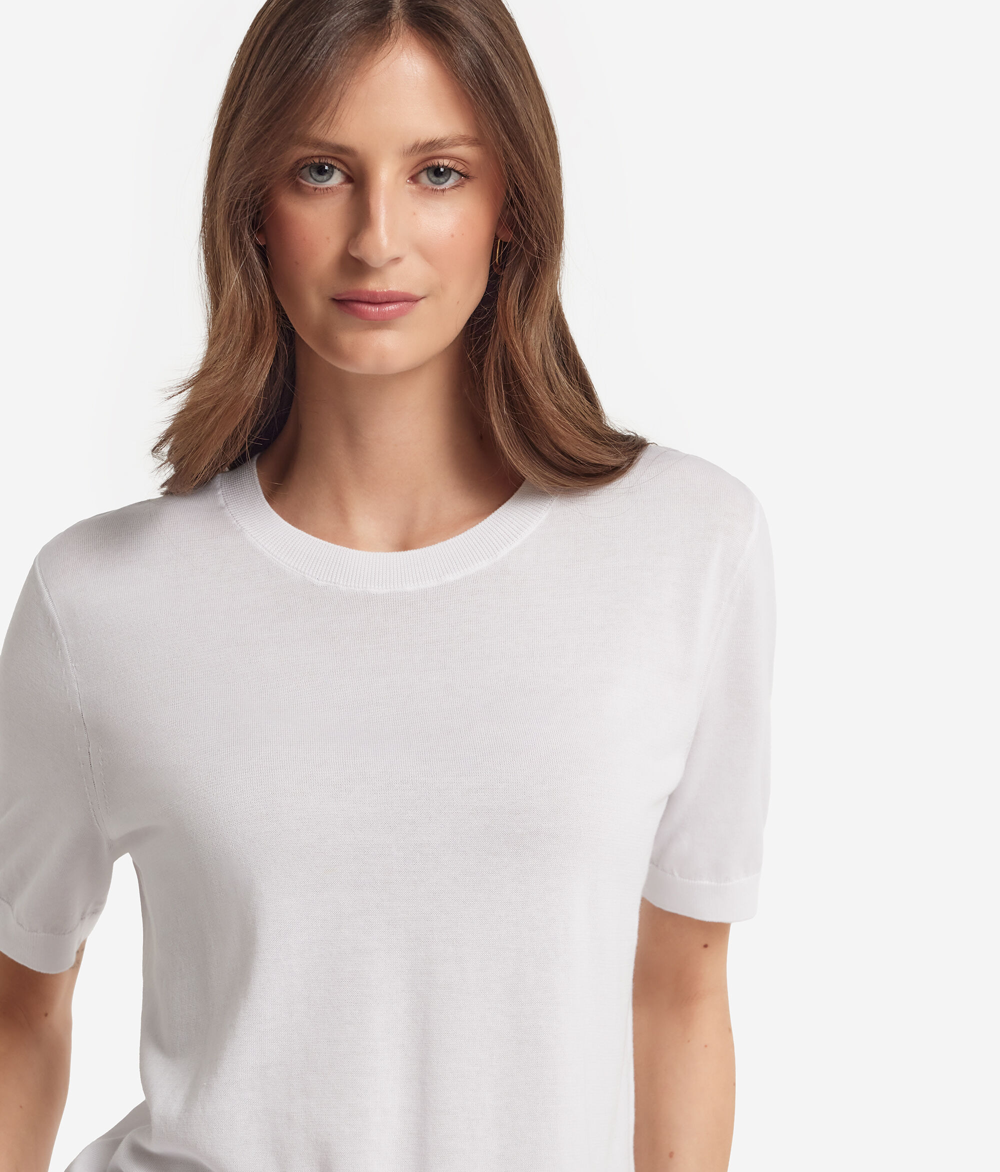 フレッシュコットン クルーネック Tシャツ